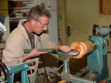 Hollowing with the Monro tool